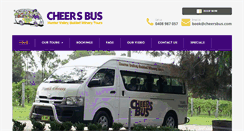 Desktop Screenshot of cheersbus.com